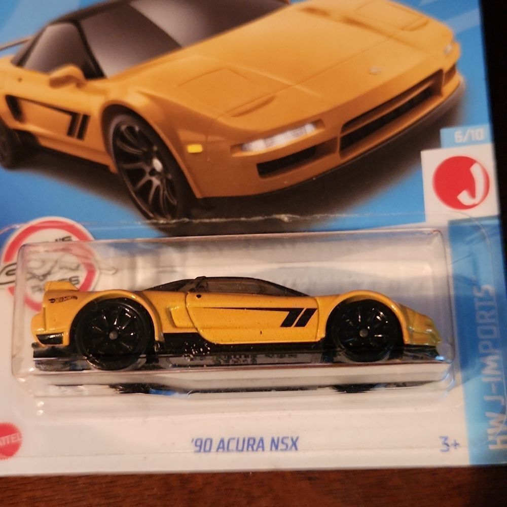 Hot Wheels '90 Acura NSX Car NIP